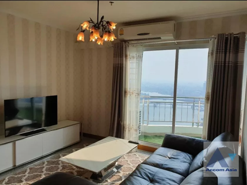  1  2 br Condominium for rent and sale in Charoen Nakhon ,Bangkok BTS Krung Thon Buri at Supalai River Resort AA40143