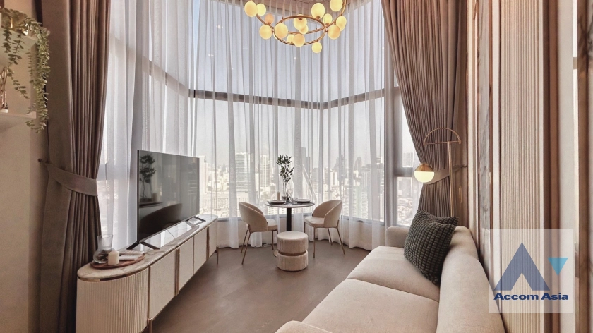 Duplex Condo |  Park Origin Chula Samyan Condominium  2 Bedroom for Rent   in Silom Bangkok