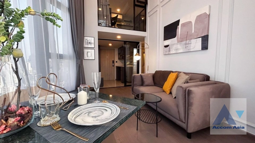 Fully Furnished, Duplex Condo |  Park Origin Chula Samyan Condominium  2 Bedroom for Rent   in Silom Bangkok