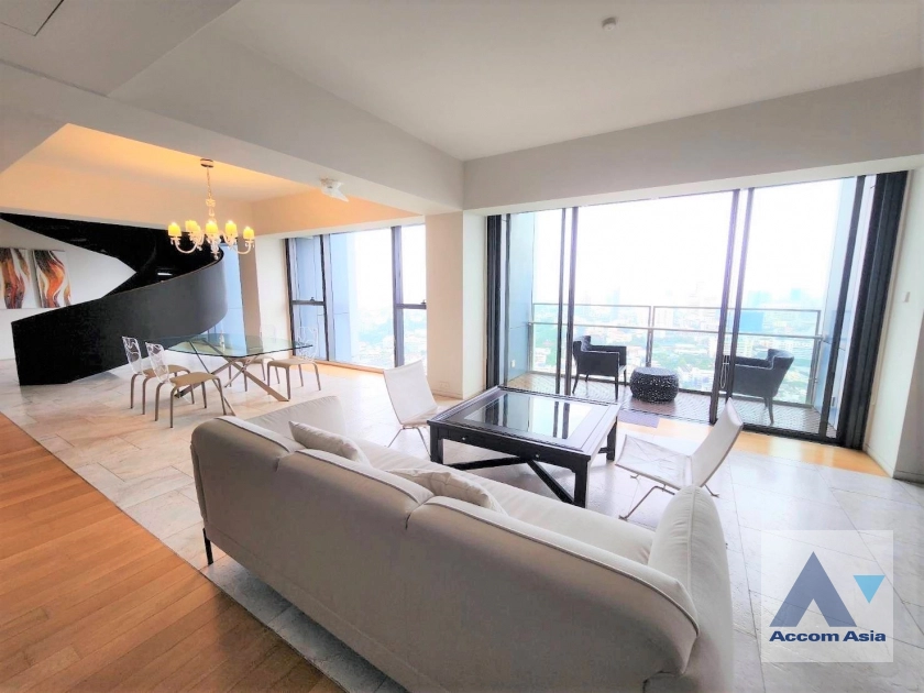 unitFully Furnished, Duplex Condo |  4 Bedrooms  Condominium For Rent & Sale in Sathorn, Bangkok  near BTS Chong Nonsi - MRT Lumphini (AA40212)