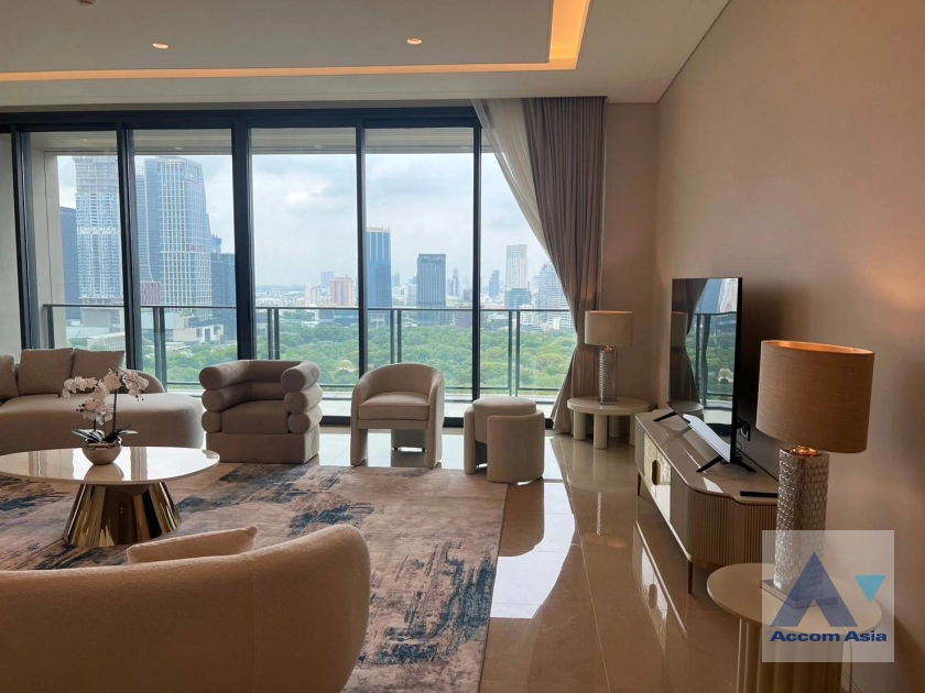 4  3 br Condominium For Rent in Ploenchit ,Bangkok BTS Ratchadamri at The Residences at Sindhorn Kempinski Hotel Bangkok AA40261