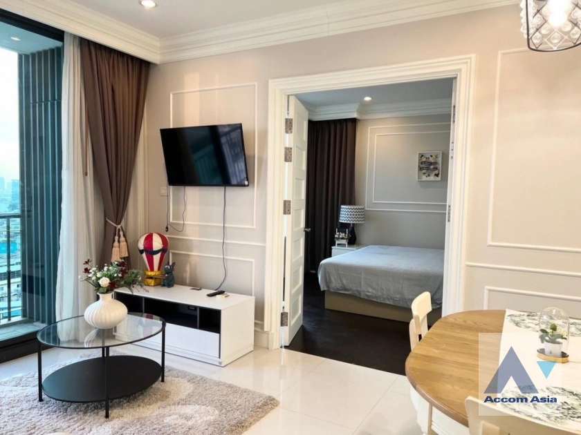 unitPet friendly |  1 Bedroom  Condominium For Rent in Sukhumvit, Bangkok  near BTS Phrom Phong (AA40278)