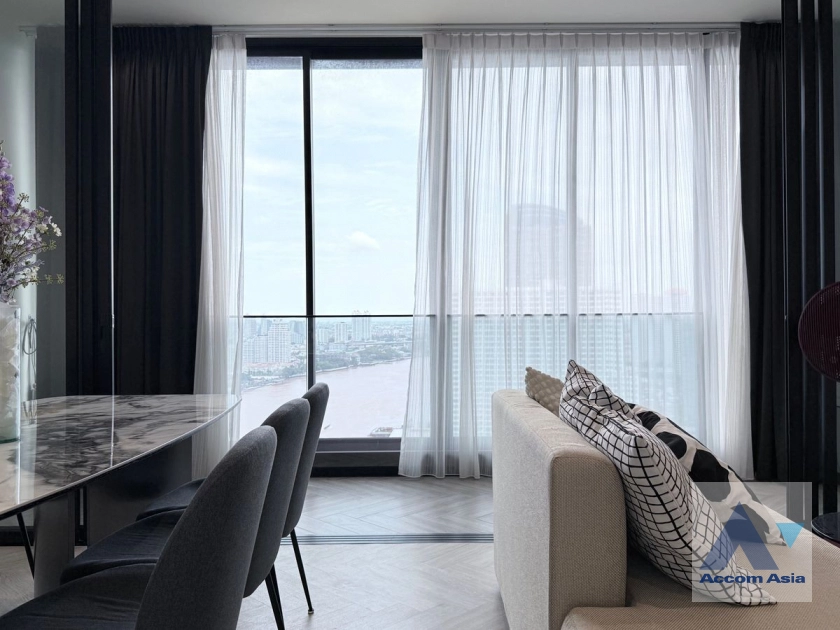  1  2 br Condominium For Rent in Charoen Nakhon ,Bangkok BTS Krung Thon Buri at Chapter Charoennakhon  Riverside AA40290