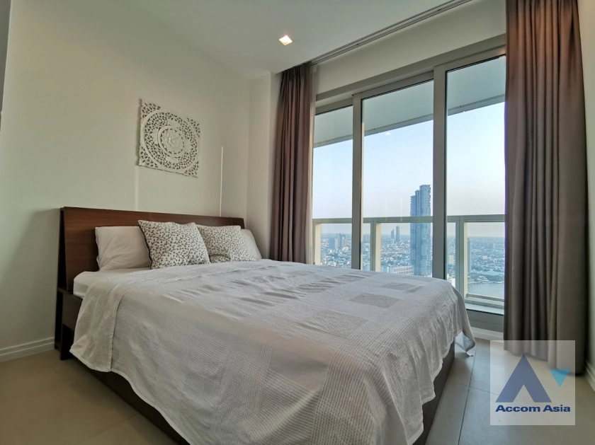 6  2 br Condominium For Rent in Charoen Nakhon ,Bangkok BTS Krung Thon Buri at The River Condominium AA40563