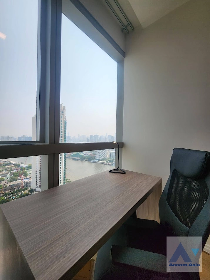 9  2 br Condominium For Rent in Charoen Nakhon ,Bangkok BTS Krung Thon Buri at The River Condominium AA40570