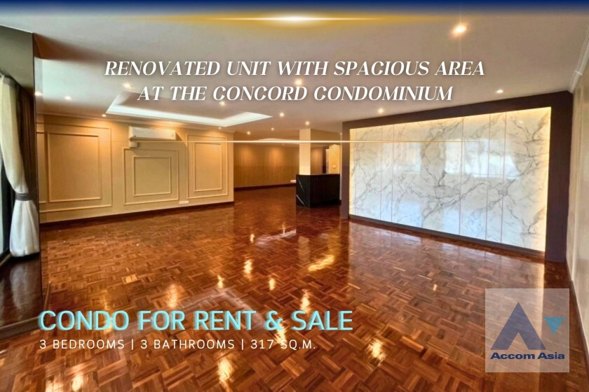 unit 3 Bedrooms  Condominium For Rent & Sale in Sukhumvit, Bangkok  near BTS Asok - MRT Sukhumvit (AA40676)