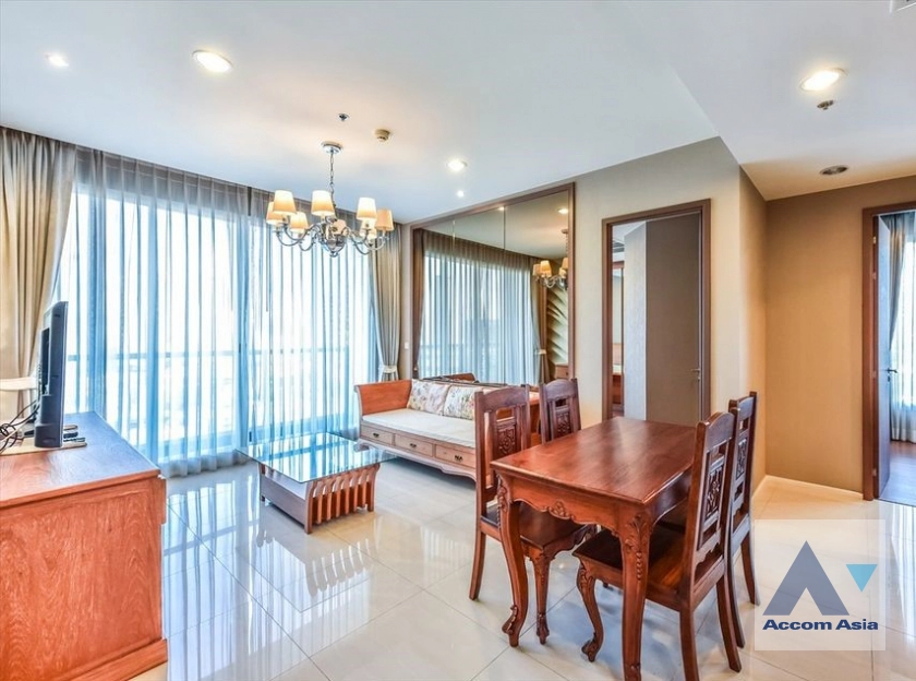  1  2 br Condominium For Rent in Rama 3 ,Bangkok BTS Saphan Taksin at Menam Residences AA40782