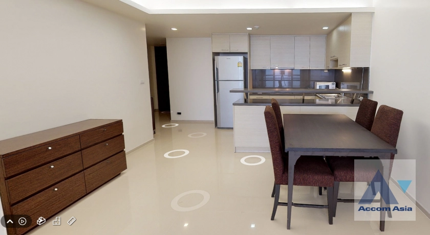 unit 2 Bedrooms  Apartment For Rent in Sukhumvit, Bangkok  near BTS Asok - MRT Sukhumvit (AA40799)