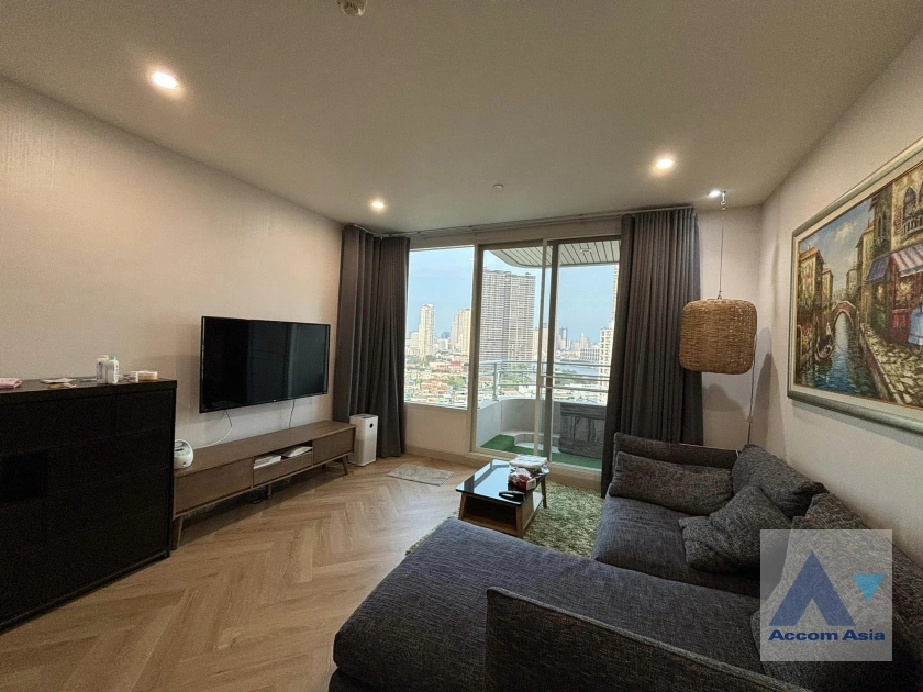  1  2 br Condominium For Rent in Charoen Nakhon ,Bangkok BTS Krung Thon Buri at WaterMark Chaophraya River AA41090