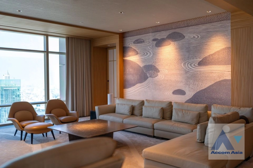  Four Seasons Private Residences Condominium  4 Bedroom for Sale & Rent BTS Saphan Taksin in Sathorn Bangkok