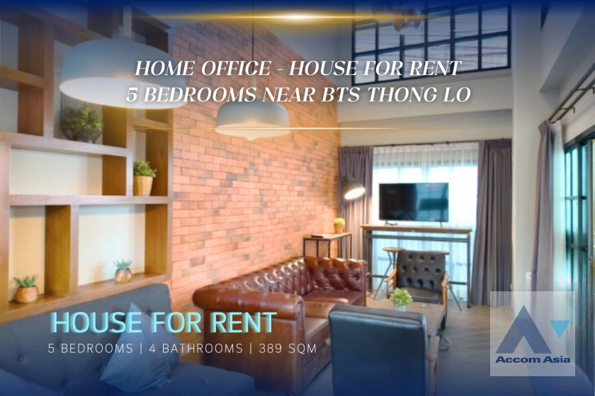  2  5 br House for rent and sale in Sukhumvit ,Bangkok BTS Thong Lo AA41303