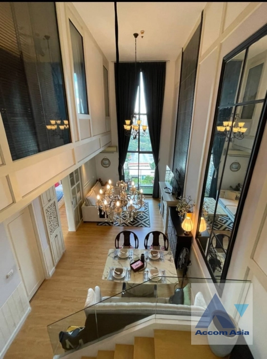 Fully Furnished, Duplex Condo |  Villa Asoke Condominium  2 Bedroom for Sale & Rent ARL Makkasan in Phaholyothin Bangkok