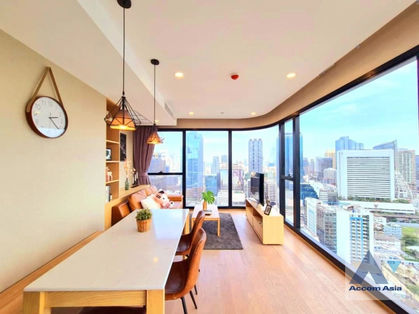 7  2 br Condominium for rent and sale in Silom ,Bangkok MRT Sam Yan at Ashton Chula Silom AA41617