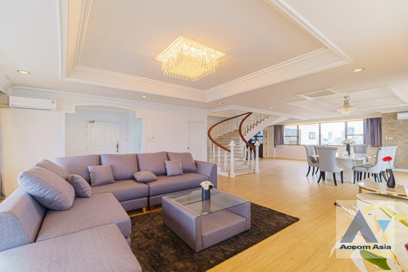5  4 br Apartment For Rent in Sukhumvit ,Bangkok BTS Phrom Phong at Pet friendly - High rise Apartment in Phrom Phong AA41703