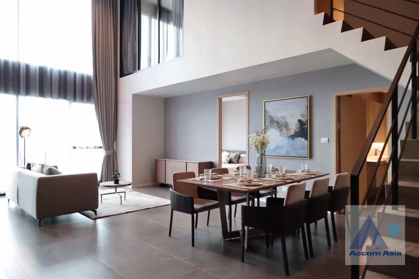 Duplex Condo |  The Lofts Silom Condominium  2 Bedroom for Rent BTS Surasak in Silom Bangkok