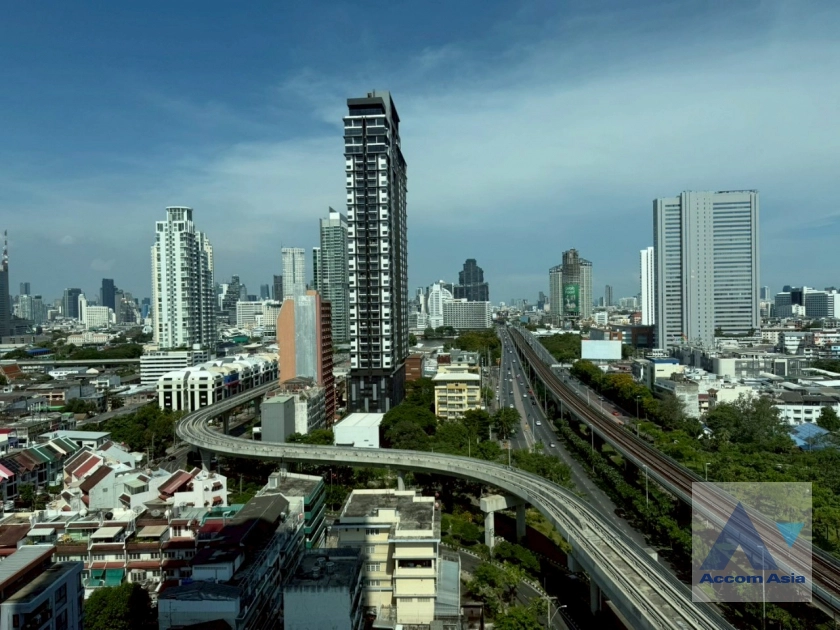 18  2 br Condominium For Rent in Charoen Nakhon ,Bangkok BTS Krung Thon Buri at Villa Sathorn AA42008