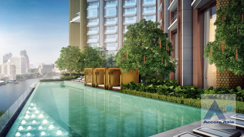The Residences at Mandarin Oriental Condominium  3 Bedroom for Sale BTS Krung Thon Buri in Charoennakhon Bangkok