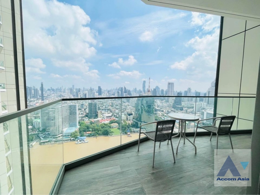  2  1 br Condominium For Rent in Charoen Nakhon ,Bangkok BTS Krung Thon Buri at Magnolias Waterfront Residences AA42459