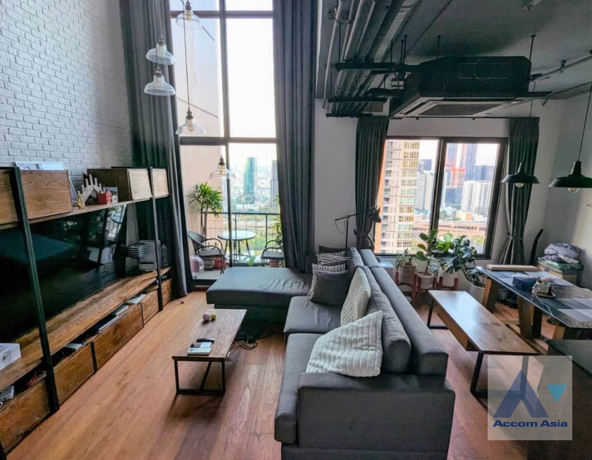  2  2 br Condominium For Rent in Ploenchit ,Bangkok MRT Phetchaburi - ARL Makkasan at Villa Asoke AA42935
