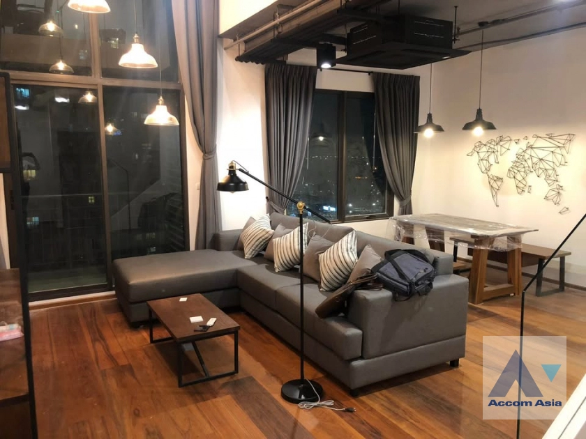  1  2 br Condominium For Rent in Ploenchit ,Bangkok MRT Phetchaburi - ARL Makkasan at Villa Asoke AA42935