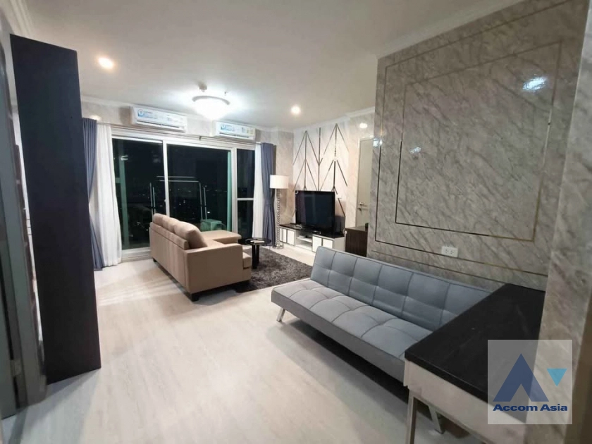 6  2 br Condominium For Rent in Ratchadaphisek ,Bangkok MRT Huai Khwang at Life Ratchadapisek AA43092