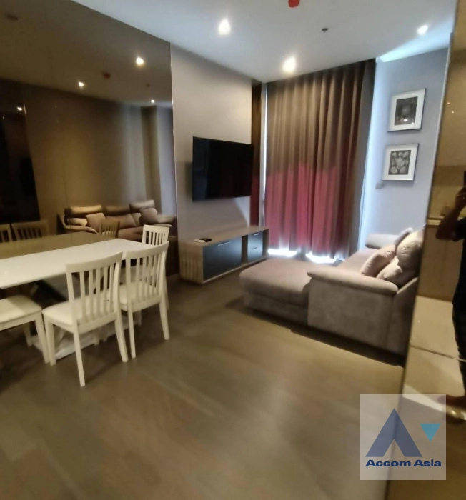  1  2 br Condominium For Rent in Ratchadaphisek ,Bangkok BTS Asok - MRT Phetchaburi - ARL Makkasan at The Esse At Singha Complex AA43099