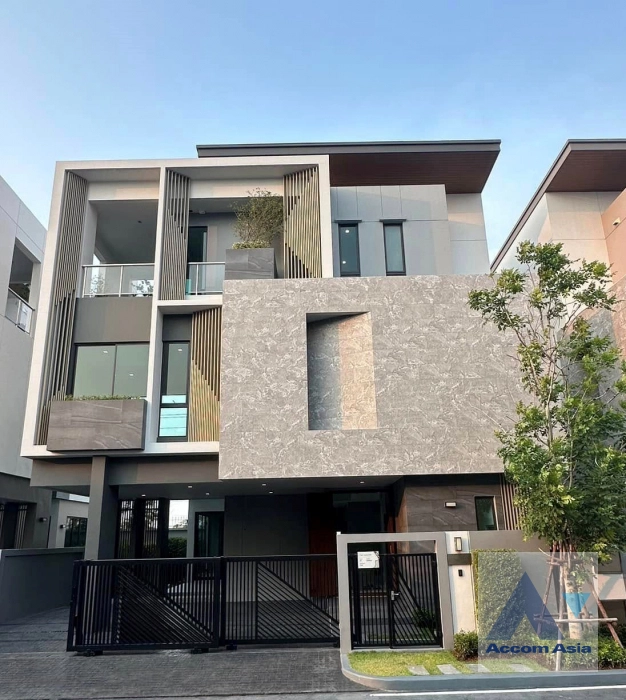 Fully Furnished |  The Gentry Cultivar Rama 9 House  4 Bedroom for Rent ARL Ban Thap Chang in Latkrabang Bangkok