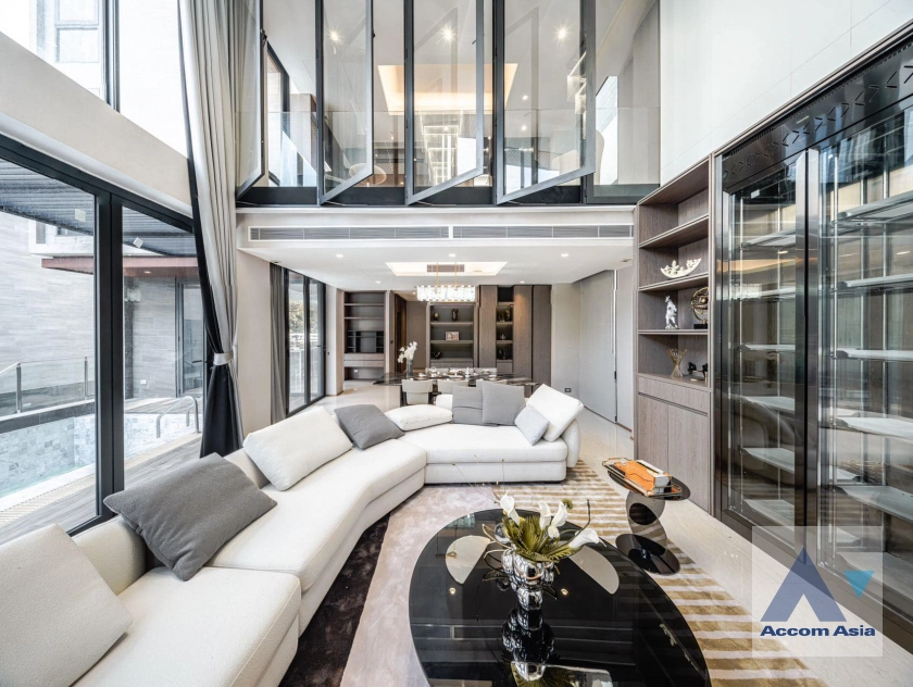 unitPrivate Swimming Pool | Super Luxury Home with Lift & Private Pool at Anina Sathorn–Yenakart (AA43361)