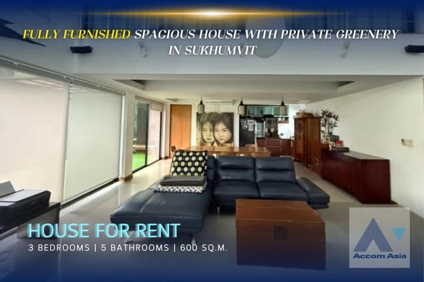 Home Office, Fully Furnished house for sale in Sukhumvit, Bangkok Code AA43379