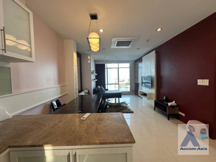  1  2 br Condominium For Rent in Charoen Nakhon ,Bangkok BTS Krung Thon Buri at Baan Sathorn Chaophraya AA43621