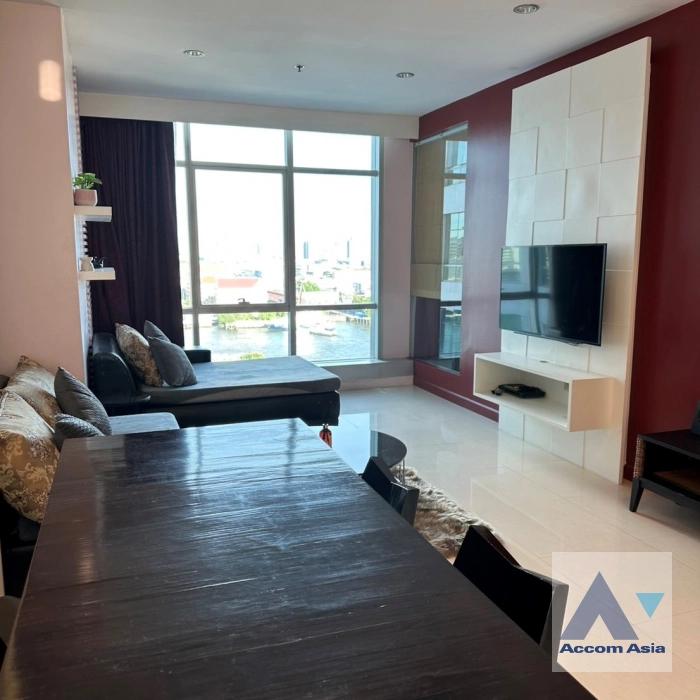 unit 2 Bedrooms  Condominium For Rent in Charoen Nakhon, Bangkok  near BTS Krung Thon Buri (AA43621)