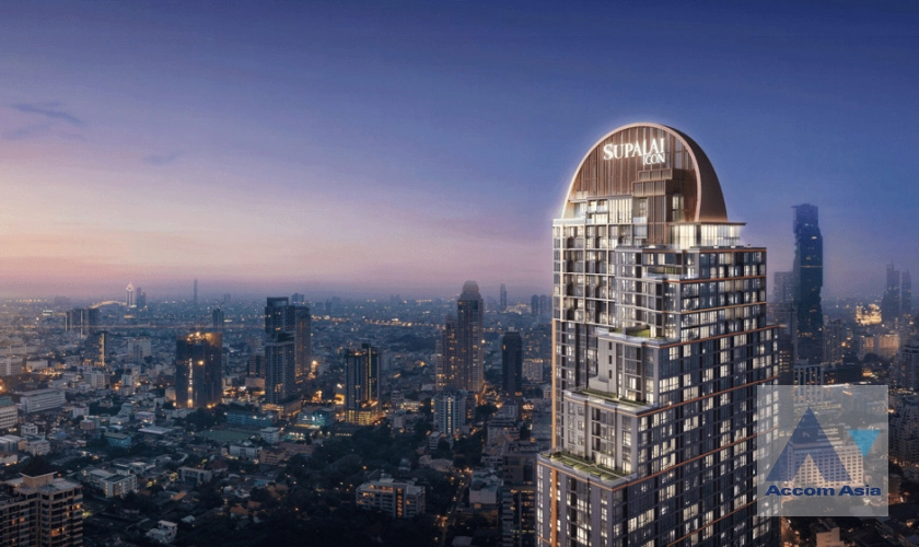  Supalai ICON Sathorn Condominium  3 Bedroom for Rent MRT Lumphini in Sathorn Bangkok