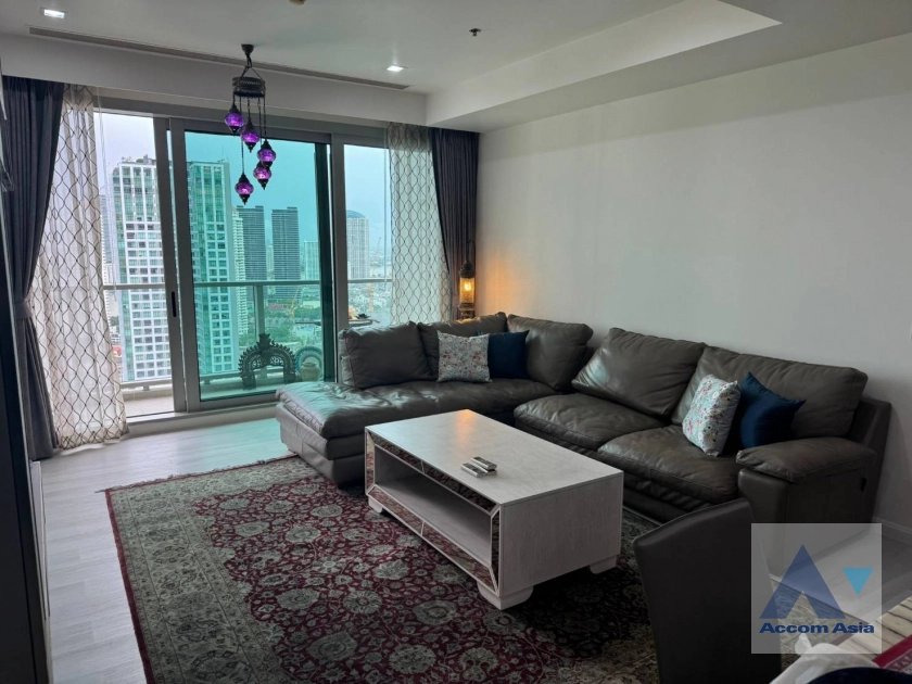  1  2 br Condominium for rent and sale in Charoen Nakhon ,Bangkok BTS Krung Thon Buri at The River Condominium AA44196
