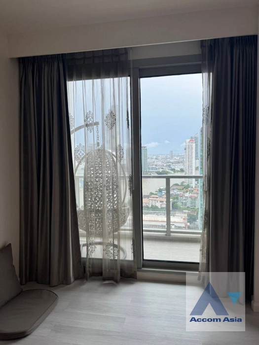 11  2 br Condominium for rent and sale in Charoen Nakhon ,Bangkok BTS Krung Thon Buri at The River Condominium AA44196