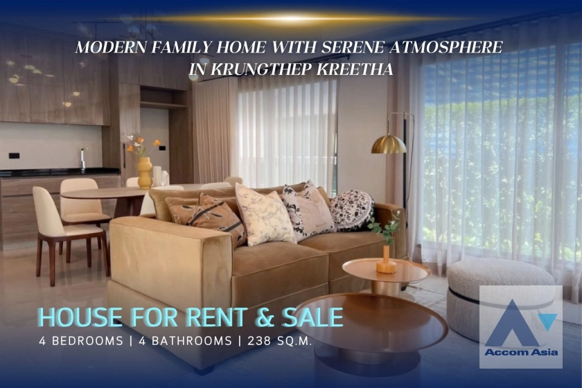 unitModern family home with serene atmosphere in Krungthep Kreetha (AA44199)