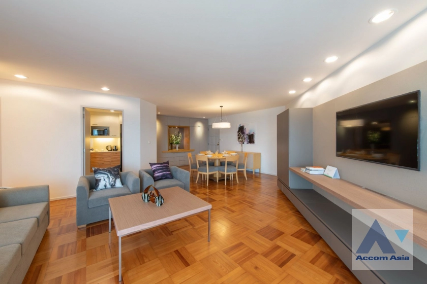 Fully Furnished |  Family-Friendly Serviced Apartment with Big Green Spaces Apartment  2 Bedroom for Rent BRT Thanon Chan in Sathorn Bangkok