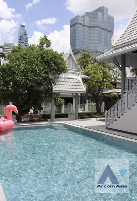 12  3 br House for rent and sale in Sathorn ,Bangkok BTS Chong Nonsi - BTS Saint Louis at Oriental Style House in Compound with Pool AA44299