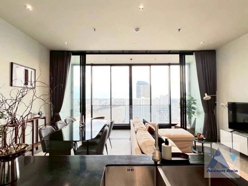 5  2 br Condominium for rent and sale in Charoen Nakhon ,Bangkok BTS Krung Thon Buri at Chapter Charoennakhon  Riverside AA44490