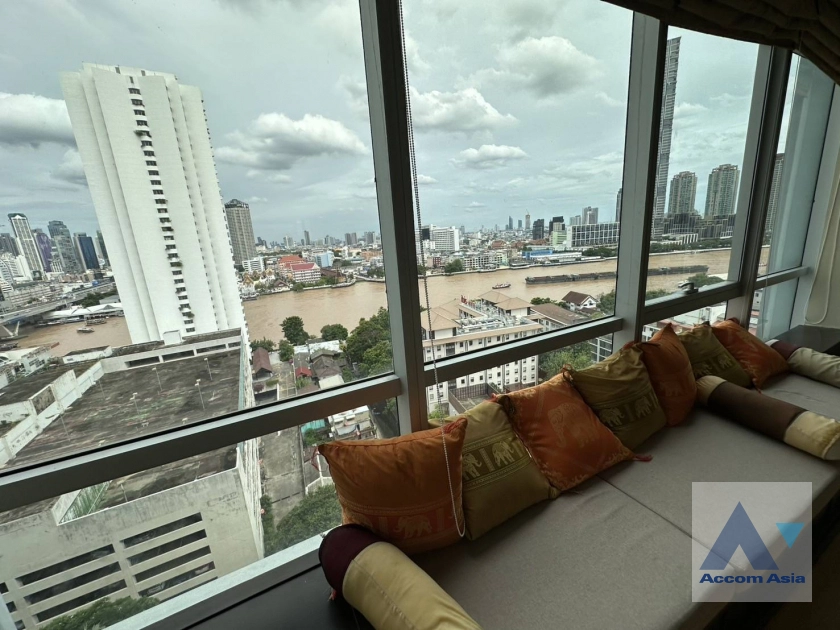 5  2 br Condominium For Rent in Charoen Nakhon ,Bangkok BTS Krung Thon Buri at Baan Sathorn Chaophraya AA44508
