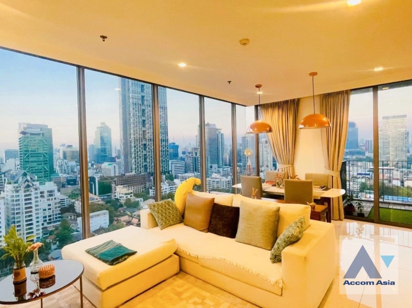 unitFully Furnished, Corner Unit |  2 Bedrooms  Condominium For Rent & Sale in Sathorn, Bangkok  near BTS Chong Nonsi - BRT Arkhan Songkhro (AA44549)