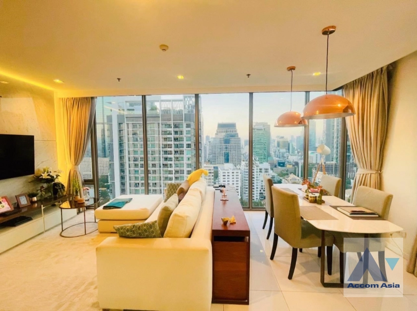 unitFully Furnished, Corner Unit |  2 Bedrooms  Condominium For Rent & Sale in Sathorn, Bangkok  near BTS Chong Nonsi - BRT Arkhan Songkhro (AA44549)