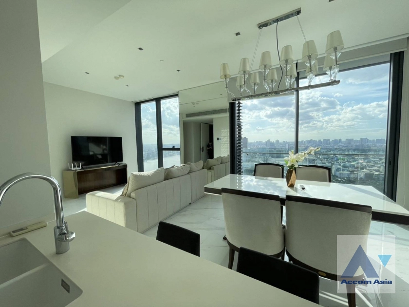  1  3 br Condominium for rent and sale in Rama 3 ,Bangkok BRT Rama IX Bridge at Canapaya Riverfront Residence AA44563