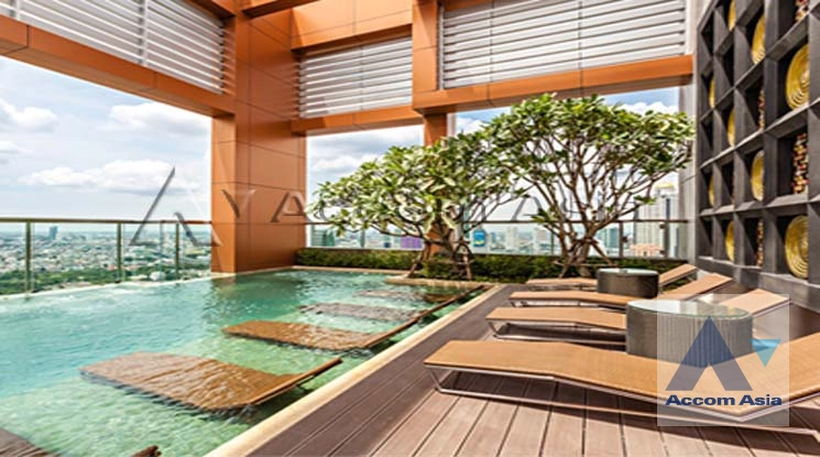 unit 1 Bedroom  Condominium For Rent & Sale in Silom, Bangkok  near BTS Chong Nonsi (AA44647)