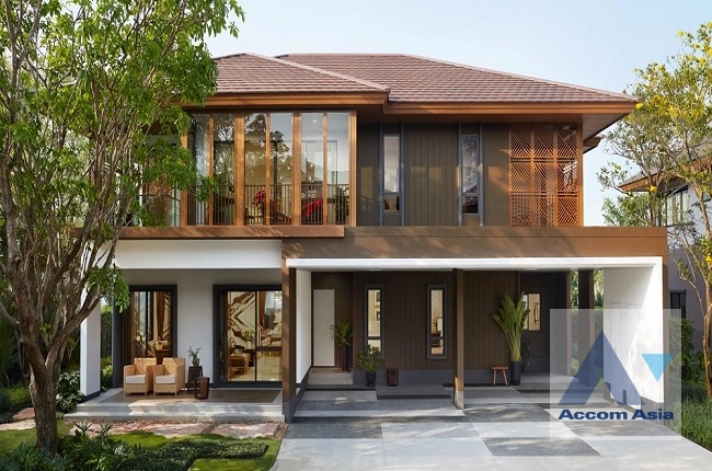 Pet friendly |  Burasiri Pattanakarn House  4 Bedroom for Sale & Rent ARL Ban Thap Chang in Pattanakarn Bangkok