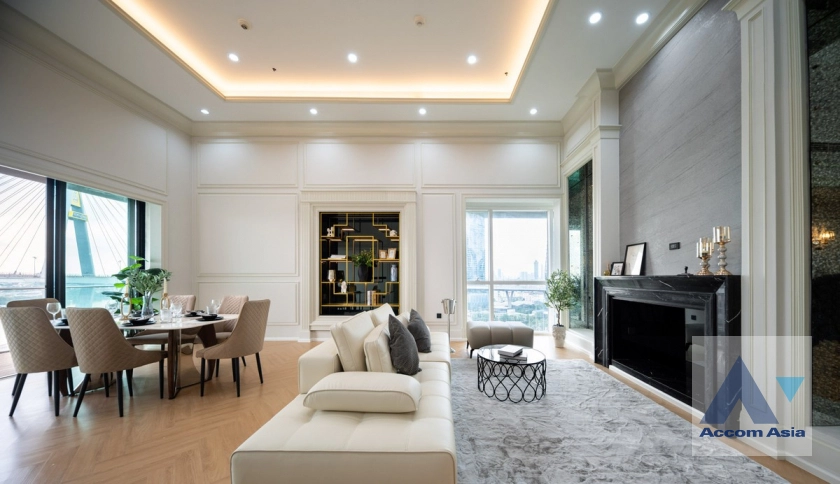  1  2 br Condominium For Sale in Rama 3 ,Bangkok BRT Wat Dan at The Pano AA44973