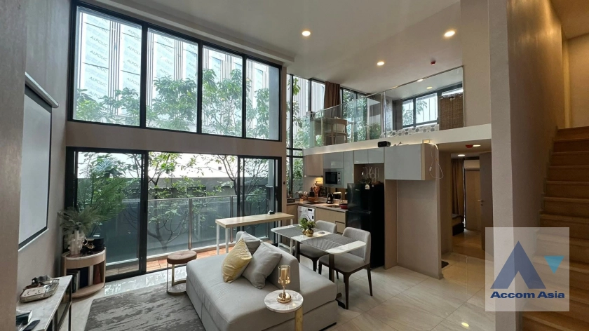 unitFully Furnished, Duplex Condo |  2 Bedrooms  Condominium For Rent in Sukhumvit, Bangkok  near BTS Asok - MRT Sukhumvit (AA44974)