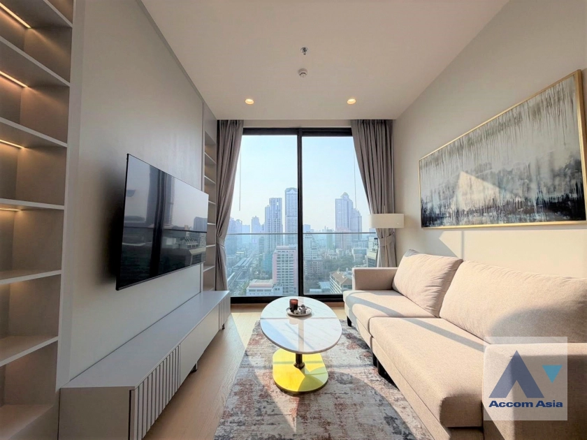 Fully Furnished, Corner Unit |  ANIL Sathorn 12 Condominium  2 Bedroom for Sale & Rent BTS Chong Nonsi in Silom Bangkok