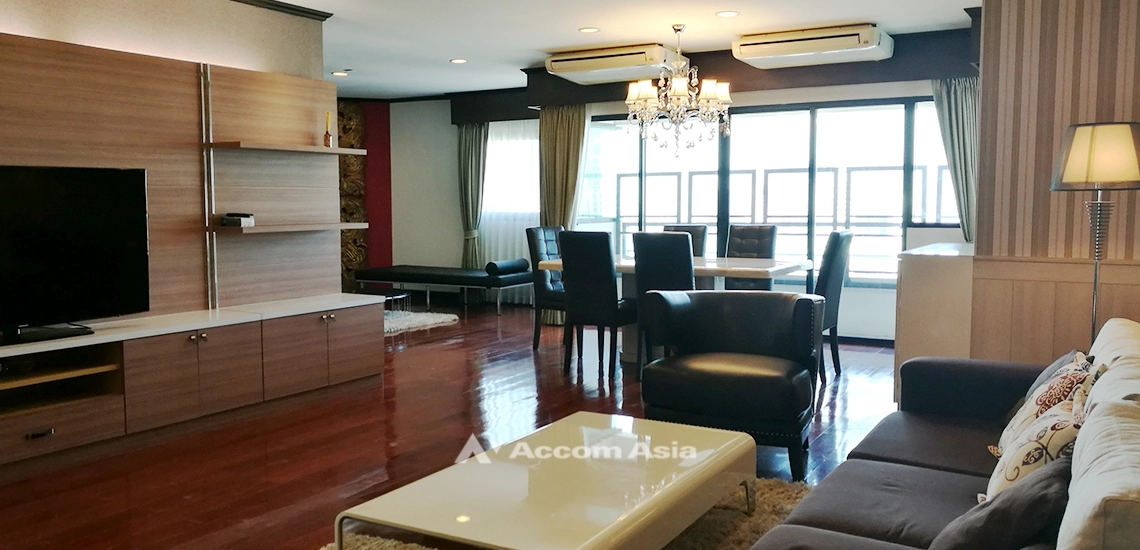 unit 3 Bedrooms  Condominium For Rent in Sathorn, Bangkok  near BTS Sala Daeng - MRT Lumphini (26956)