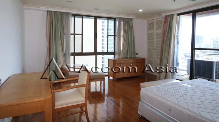 7  3 br Apartment For Rent in Sukhumvit ,Bangkok BTS Phrom Phong at High-Rise Serviced Apartment Near The Em District 27006