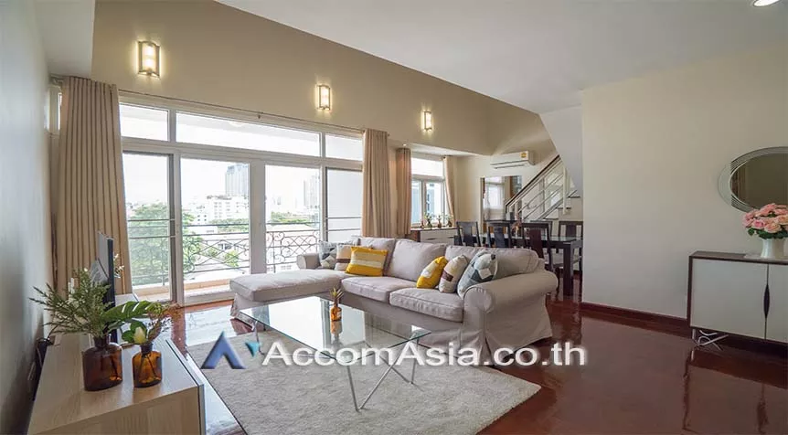 Double High Ceiling, Duplex Condo |  3 Bedrooms  Apartment For Rent in Sukhumvit, Bangkok  near BTS Thong Lo (19164)